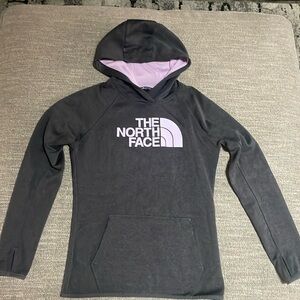 The North Face sweatshirt